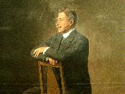 johan krouthen portratt av verner von heidenstam Germany oil painting artist